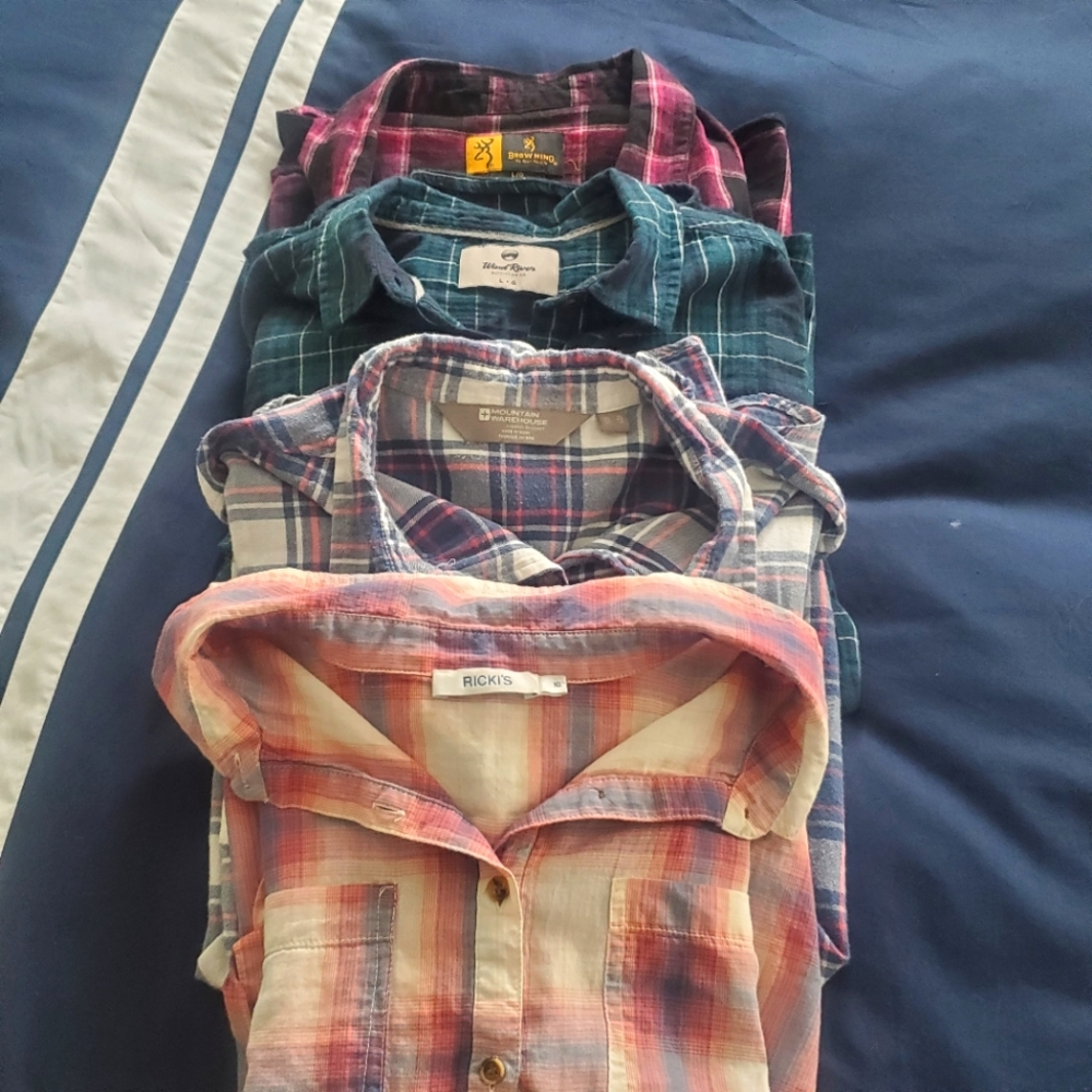 Plaid shirts